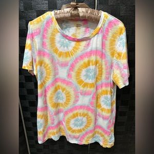 Crown and Ivy tie dyed tshirt